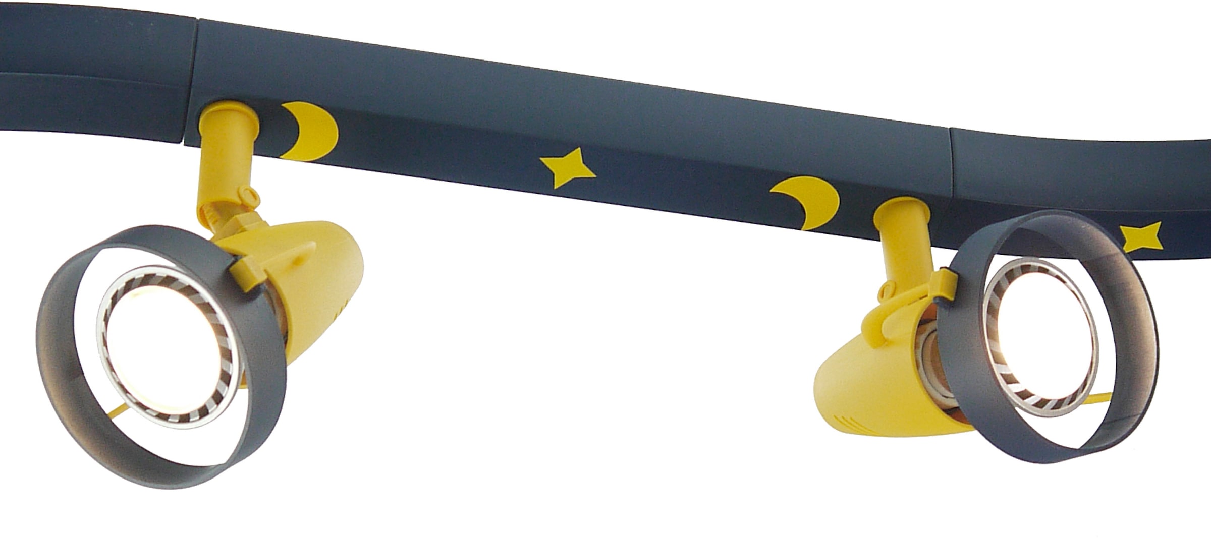 niermann Deckenleuchte »Mond Sterne« GU10 1 Stk. Strahlerleiste Mond + Sterne