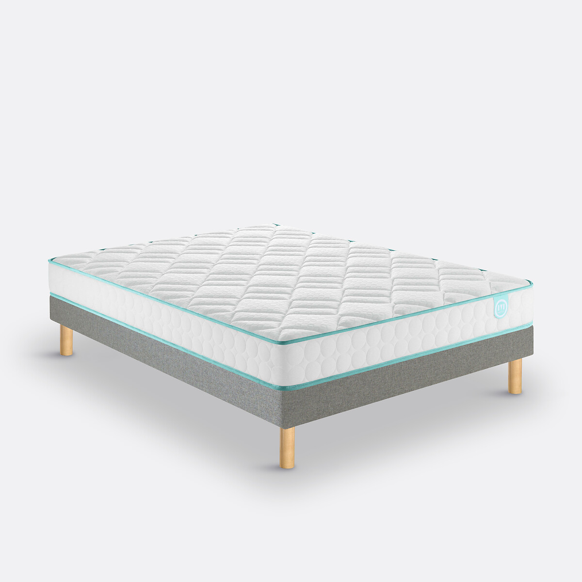 MERINOS<br>Conjunto de colchão de espuma + estrado, LEE TOUT TRANQUILLE