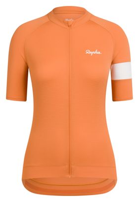 Maillot Manches Courtes Femme Rapha Core Lightweight Orange