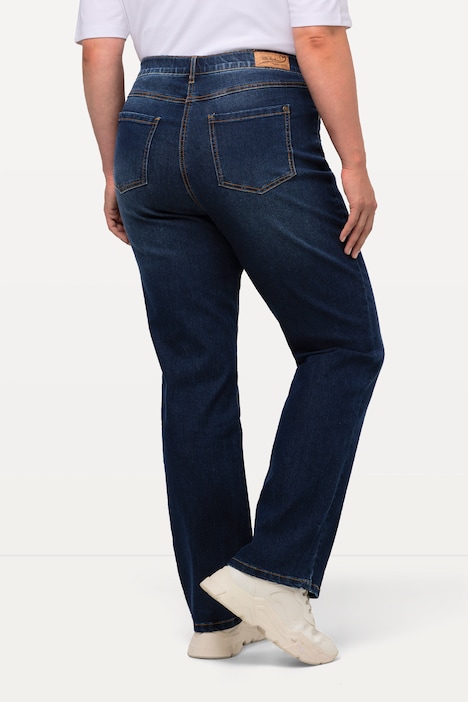 Jeans Mandy, gerade 5-Pocket-Form, Komfortbund, Stretch