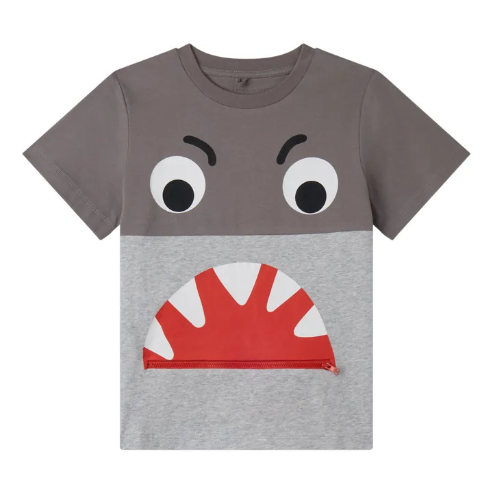 Stella McCartney Kids T-Shirt Requin | Gris