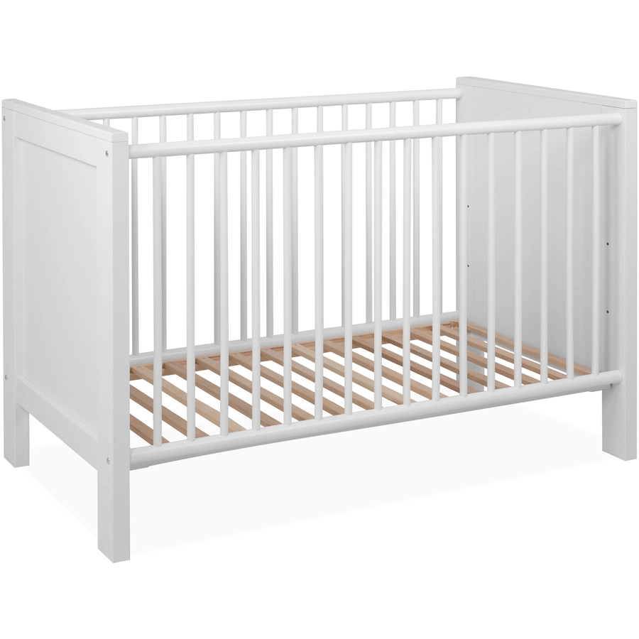 Finori Babybett Lotti 60x120 cm weiß Weiß