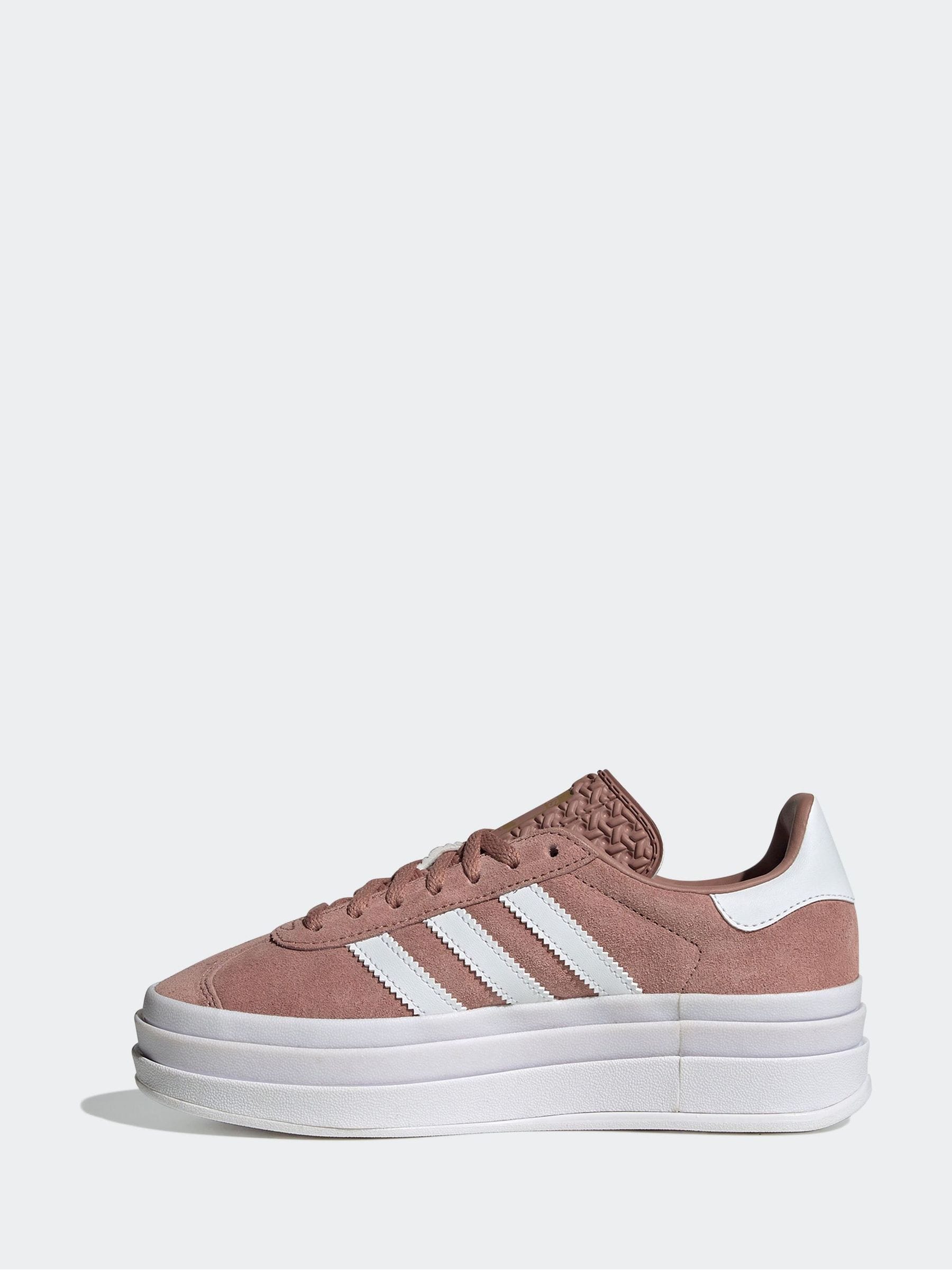 Roze - adidas Originals Gazelle Bold Trainers