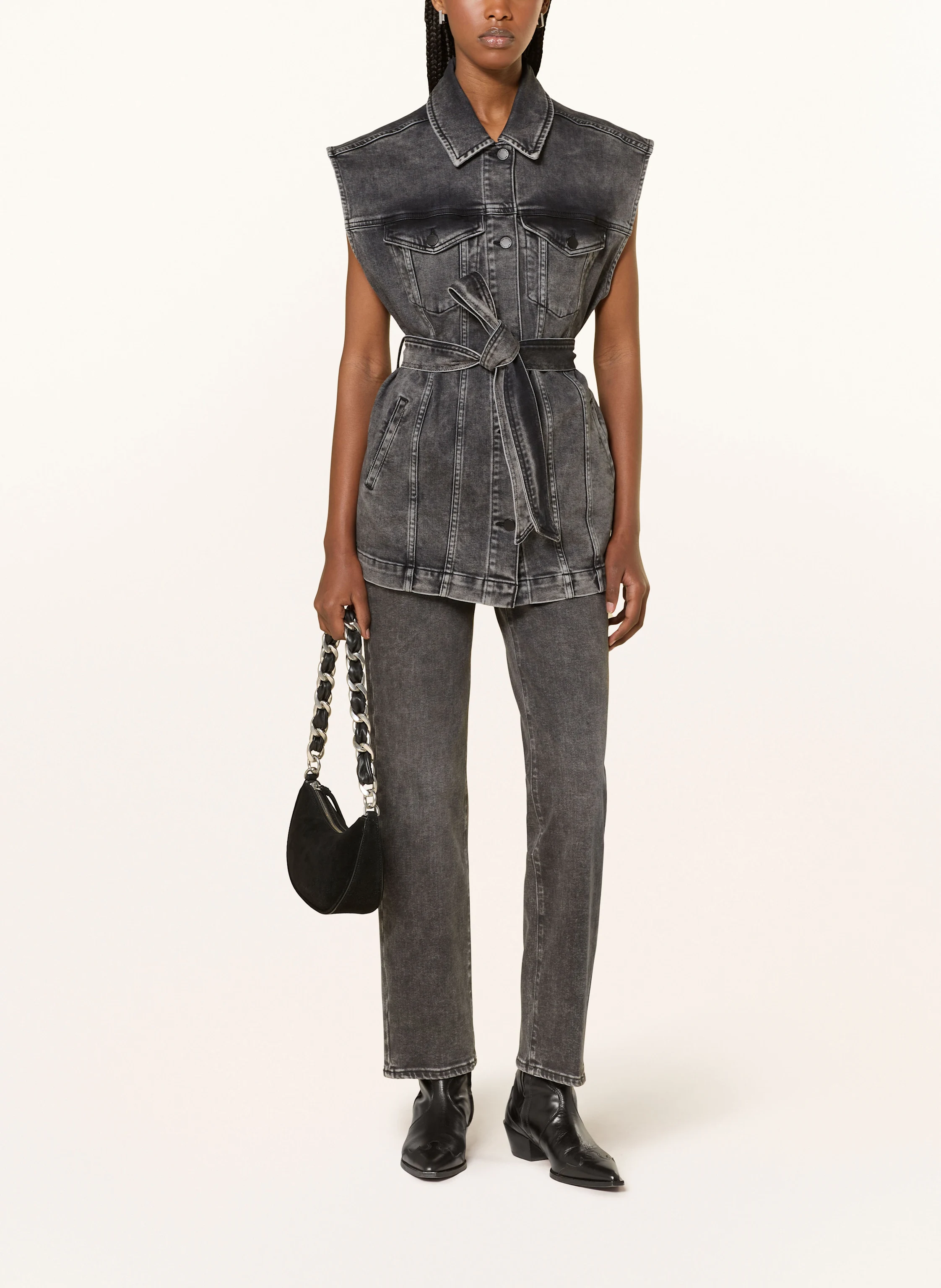 AG Jeans Weste in Jeansoptik