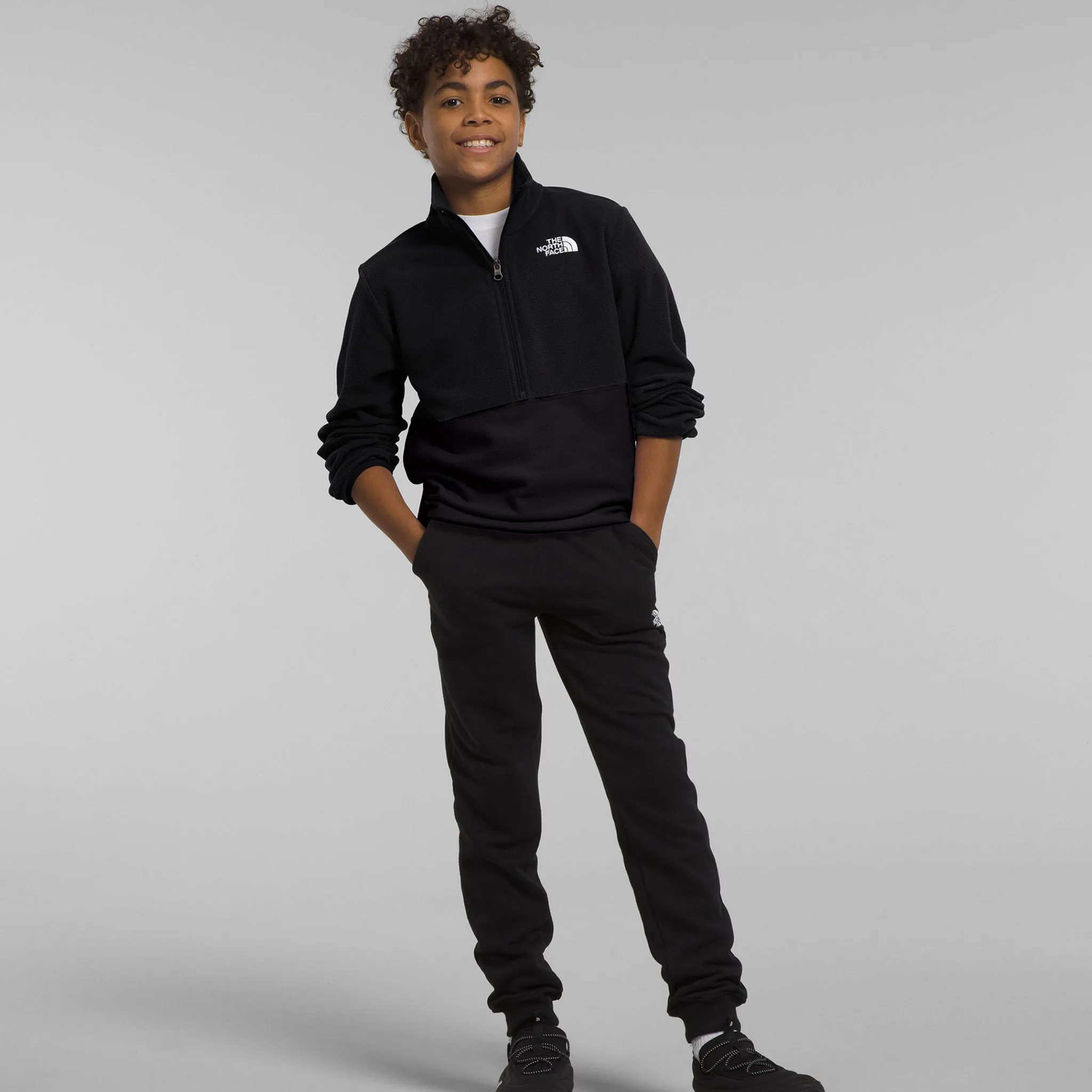 The North Face Polar 14 Zip Glacier 7-16ans