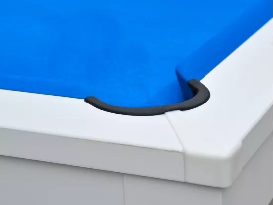 Table transformable - Billard SNOOKER - Hauteur ajustable - 207*114*79 cm