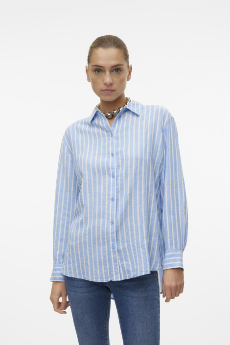 Vero Moda blauwe dames blouse