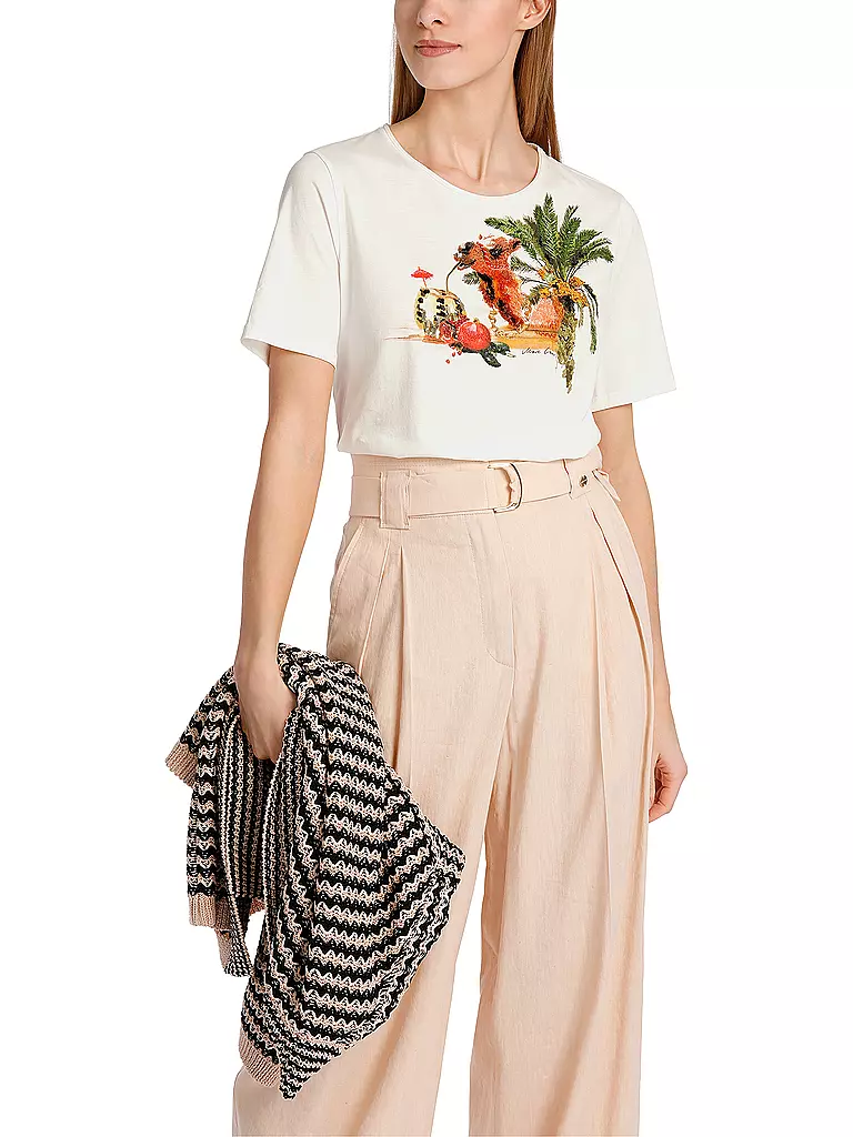 MARC CAIN T-Shirt creme