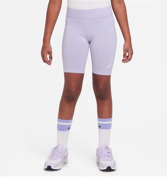 Nike NSW Biker Short Meisjes Paars