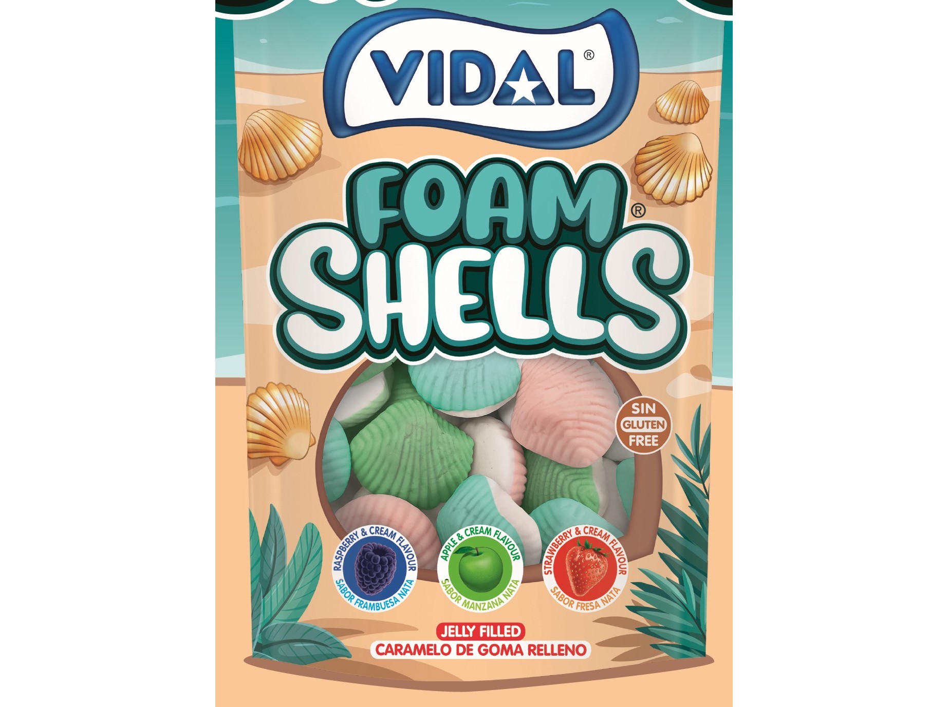 GOMAS VIDAL SHELLS FOAM 160G