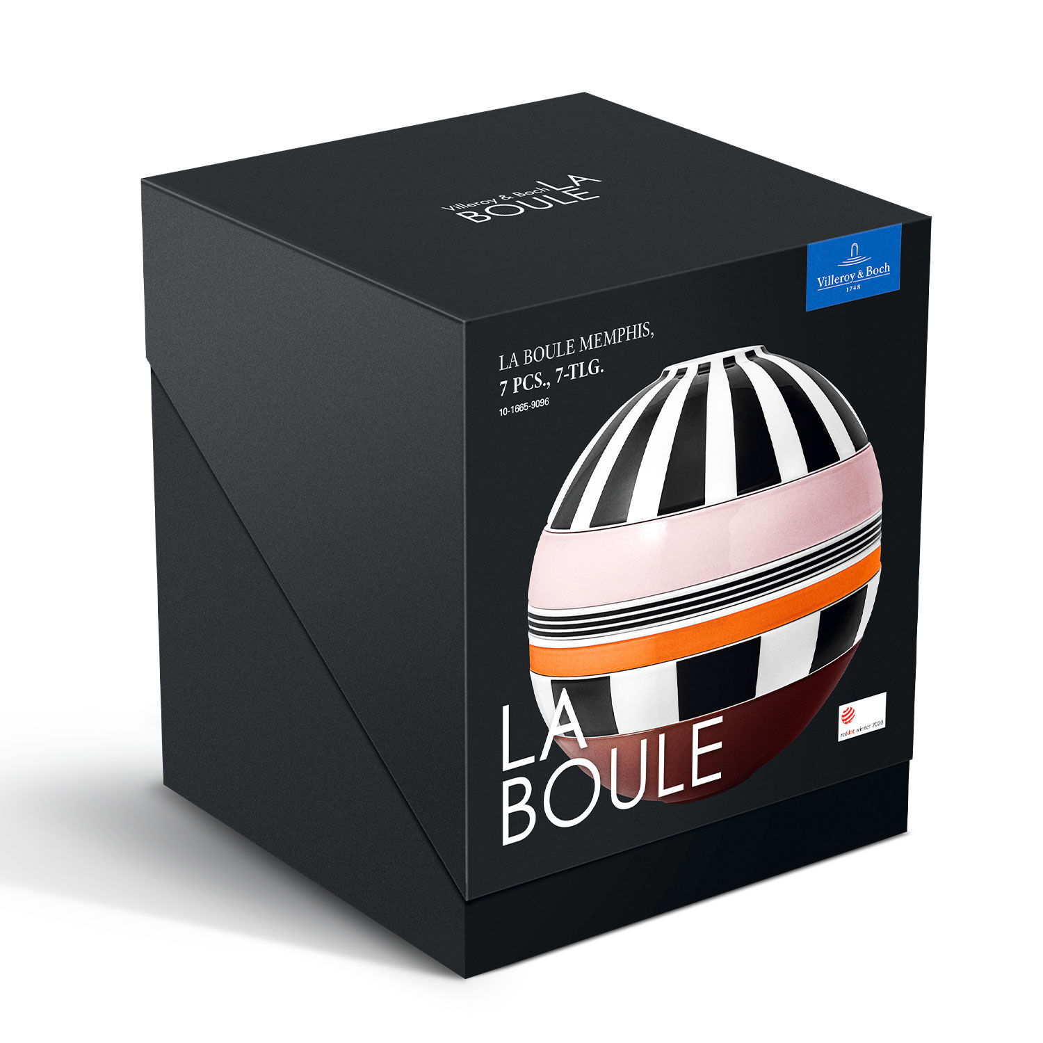 La Boule Dinnerware set Multi-colored, Premium Porcelain