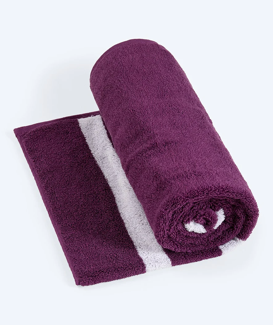 Watery badehåndklæde - Heat Swim Bomuld - Hydra Purple