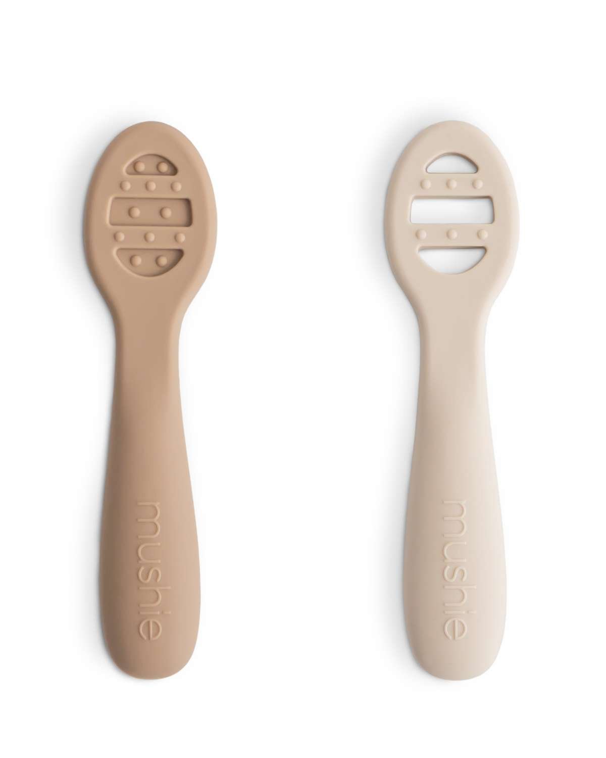 Babyskje 2pk – Silikon | First Feeding Baby Spoons