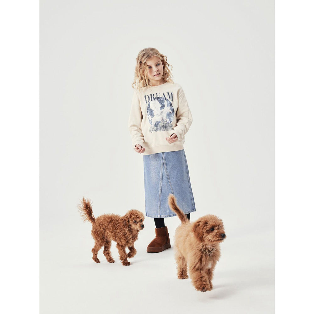 Køb Name It Summer Sand Oldet Sweatshirt