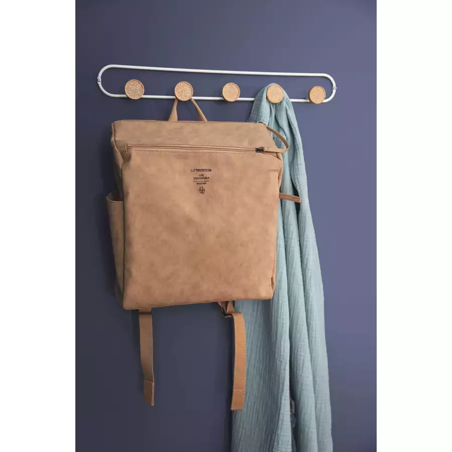 LÄSSIG Wickelrucksack Tender Backpack camel