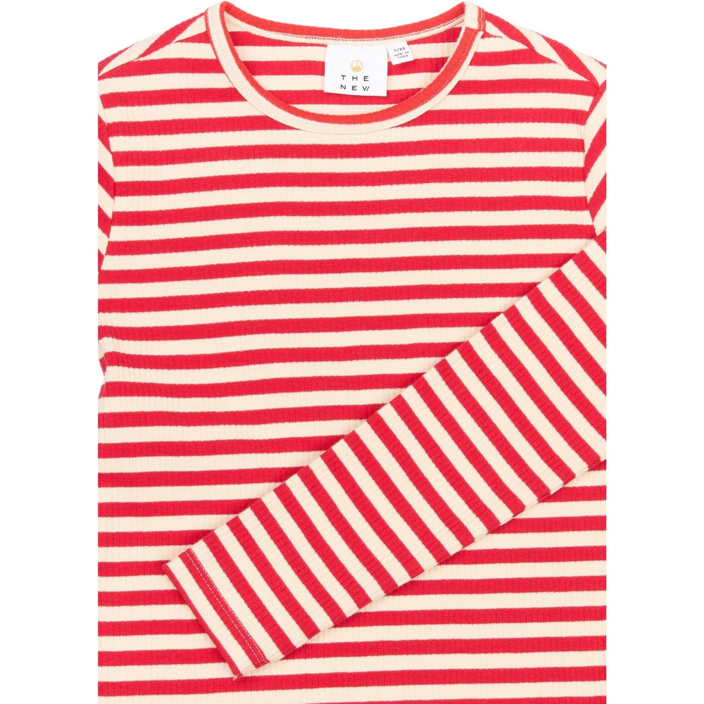 Køb The New Ski Patrol Striped Moore L_S Rib Tee