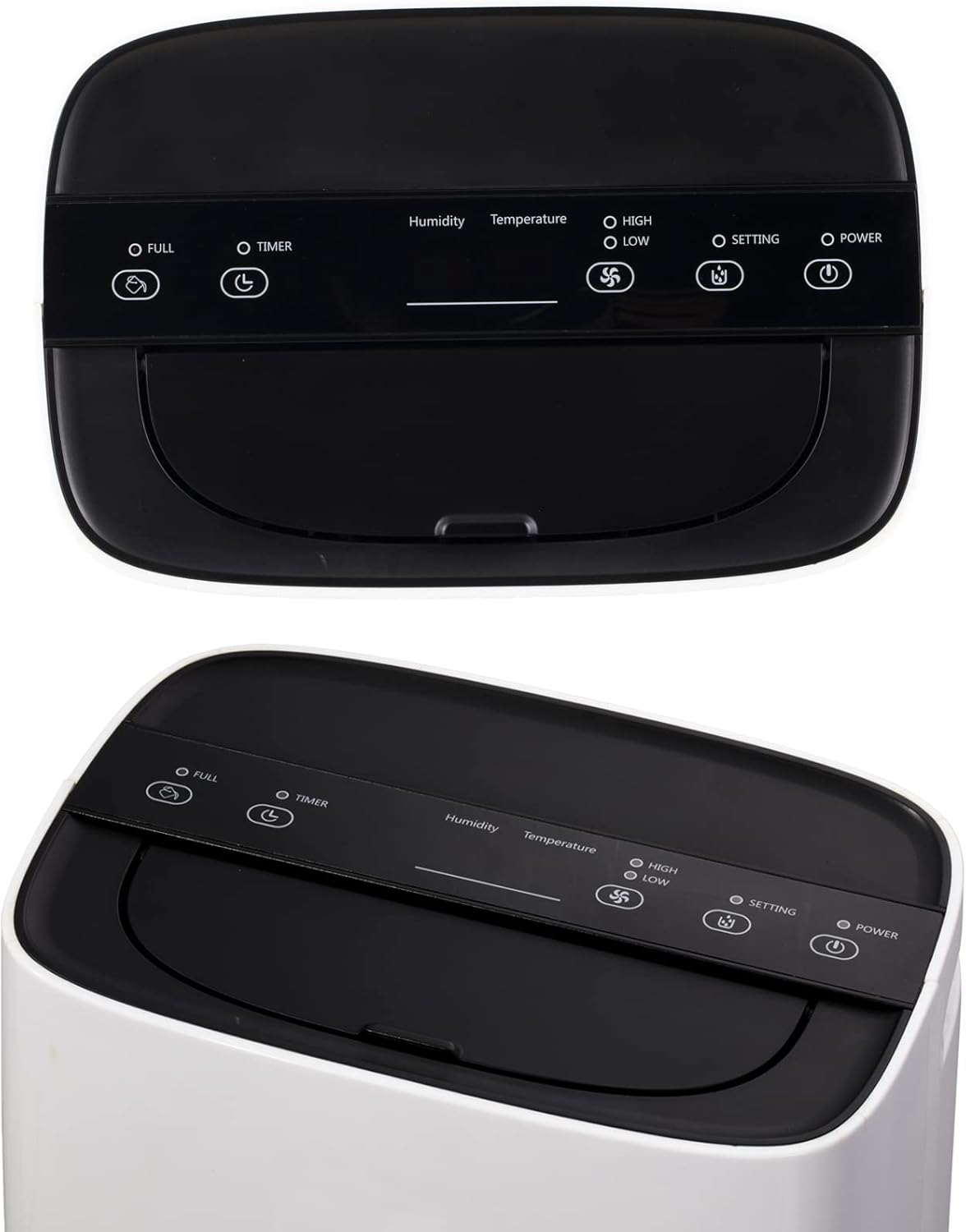 Luftentfeuchter - 10/12 L/Tag, 2L Behälter, 18 m², elektrisch, Digitalanzeige, Timer, Auto-Modus - Bautrockner, Raumentfeuchter, Entfeuchtungsgerät, Raumentfeuchtungsgerät, Luftentfeuchtungsgerät