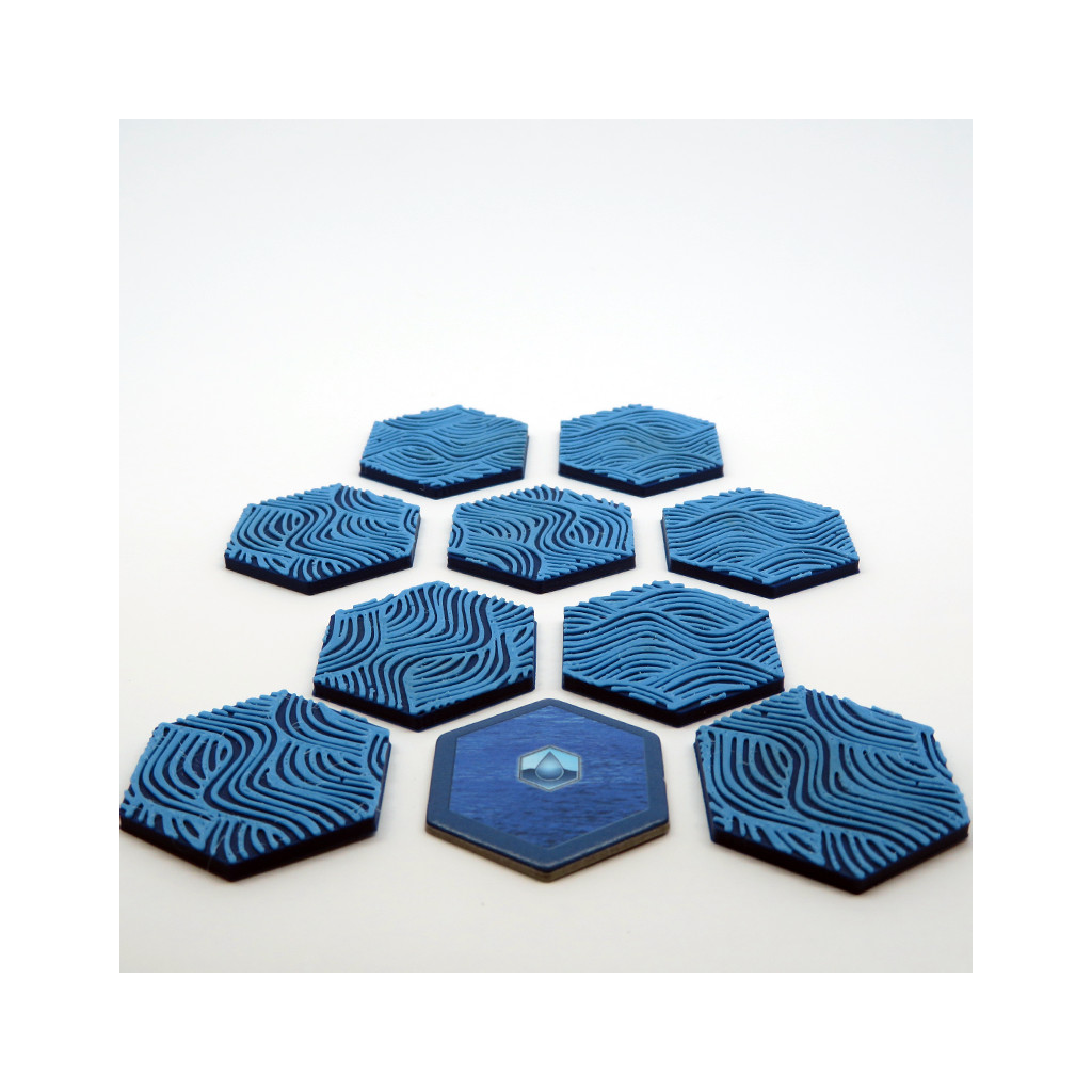 Set de Tuiles Océan - Terraforming Mars