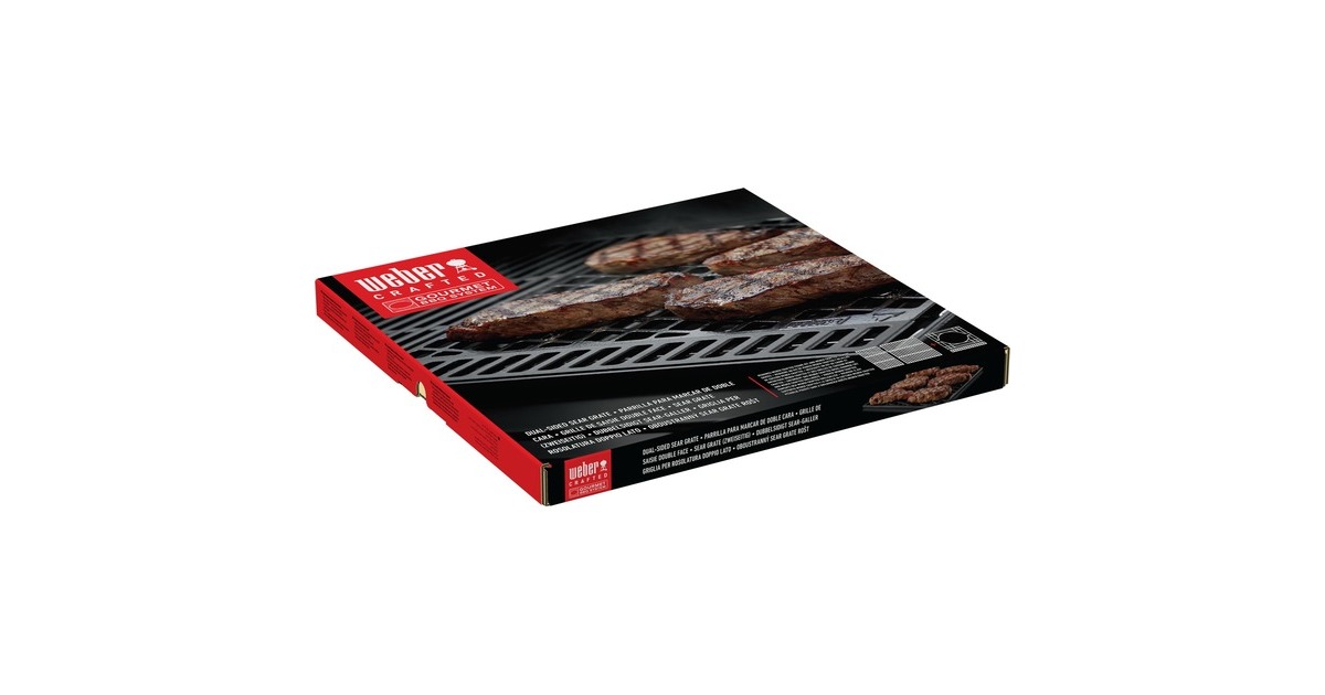 WeberCRAFTED-dubbelzijdig Sear Grate​ grillrooster
