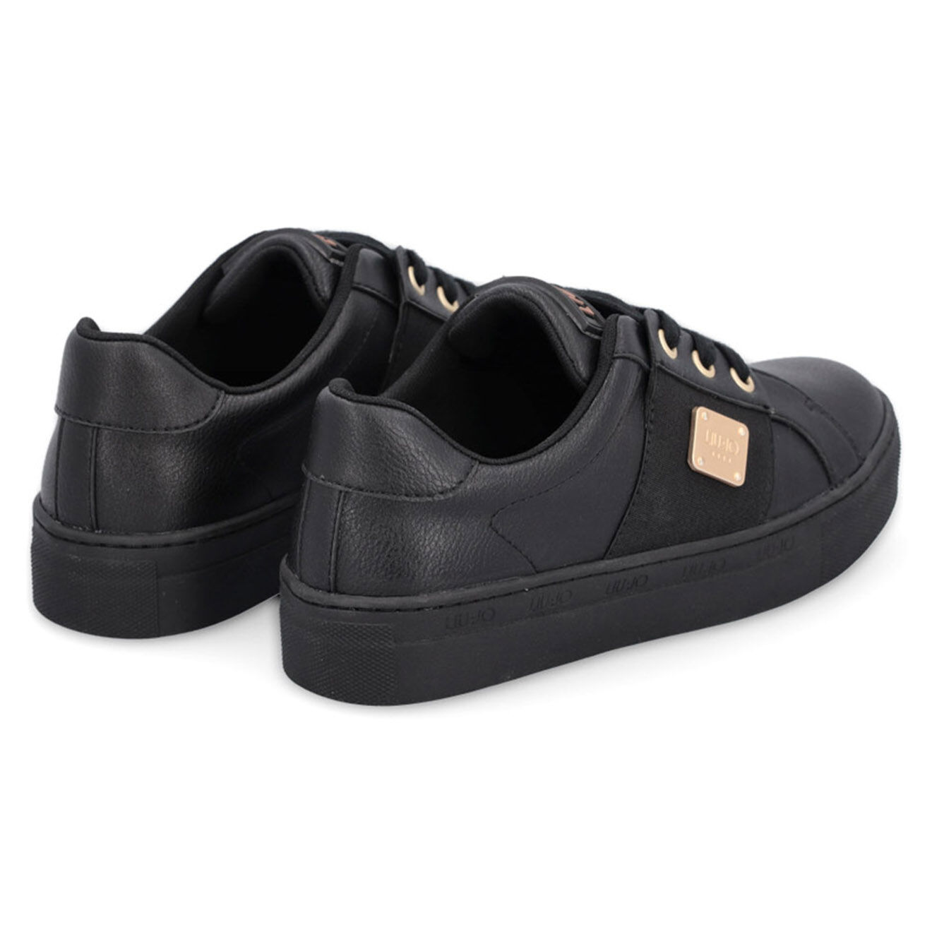 Liu-Jo Sneakers en Cuir Elina noires