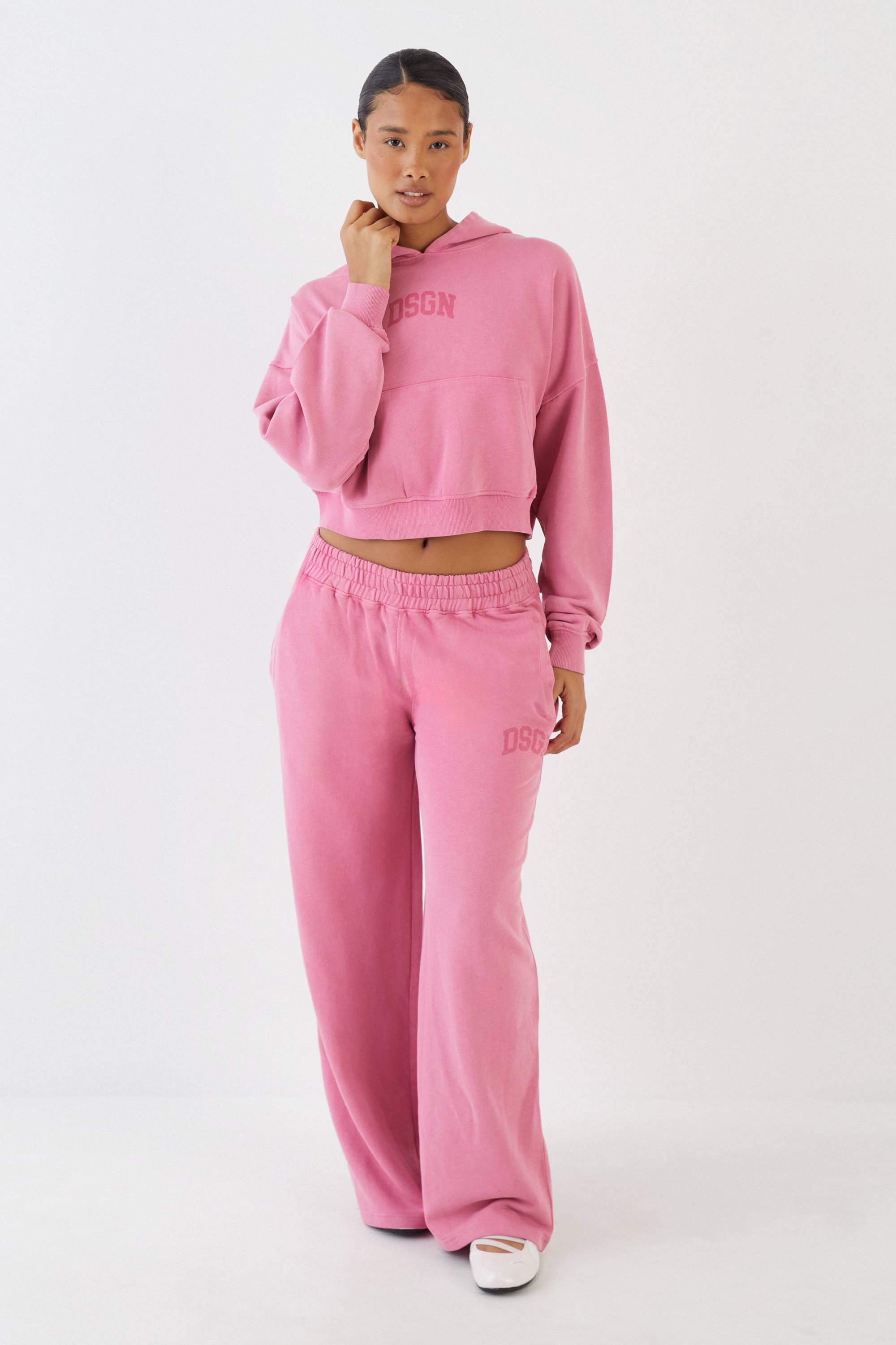 Sweat À Casynthétiqueche Court Boxy En Coton 100% Surteint Dsgn Studio