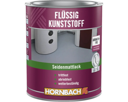 HORNBACH Vloeibare kunststof RAL 9010 Zuiver wit 750 ml