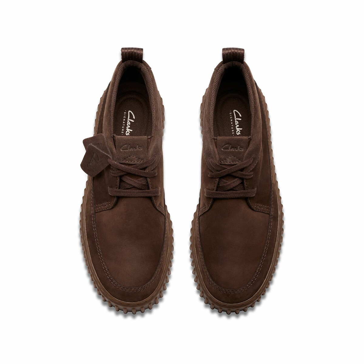 CLARKS<br>Sapatos derby de camurça Torhill