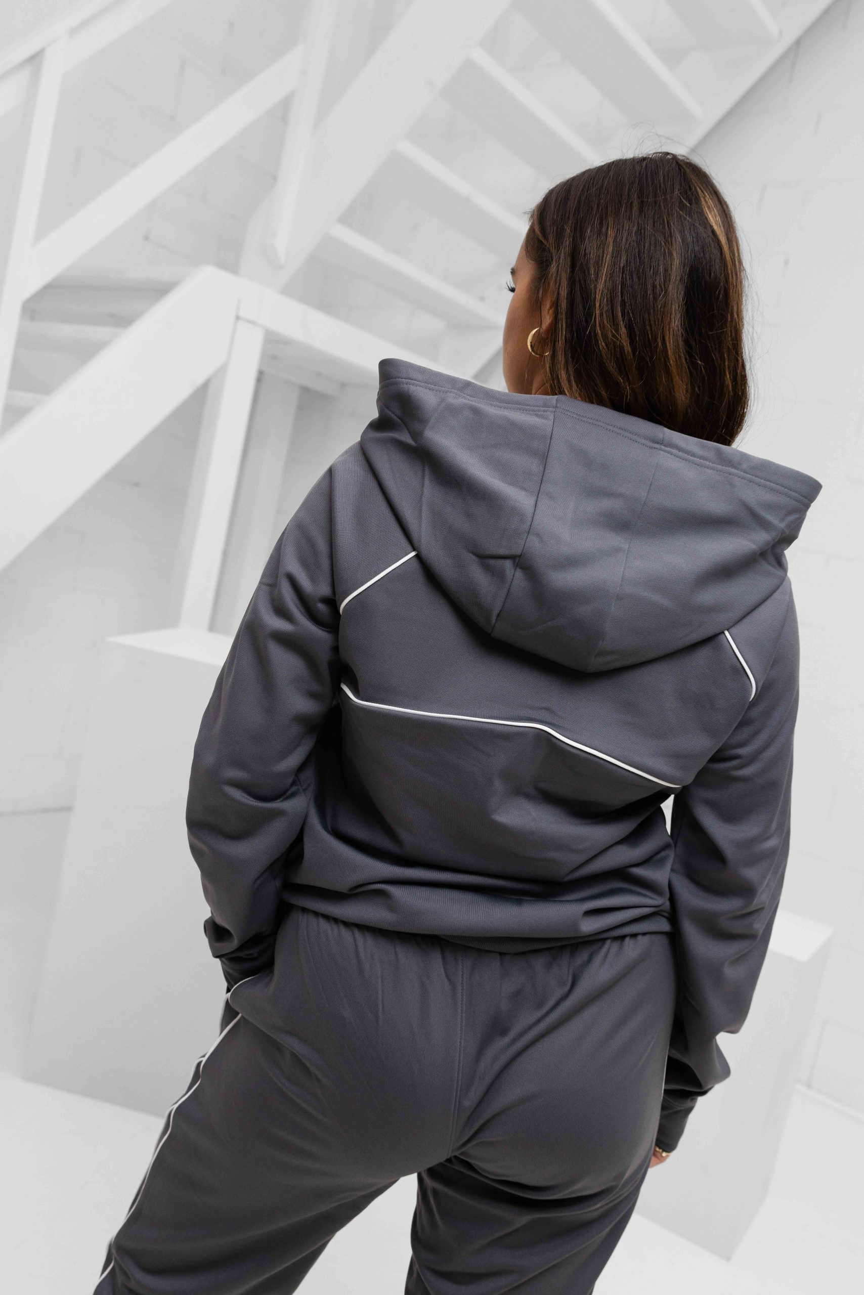 Under Armour Rival Tricot Trainingspak Dames Grijs
