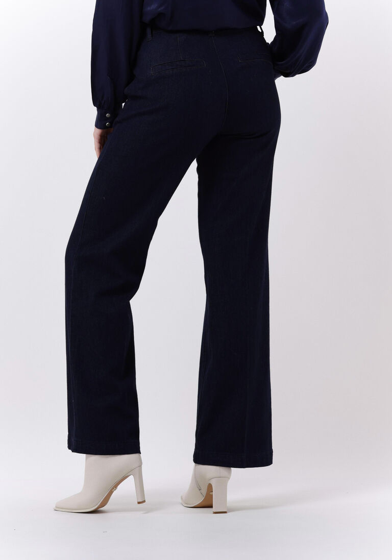 MY ESSENTIAL WARDROBE blauwe my essential wardrobe pantalon lara pant 115