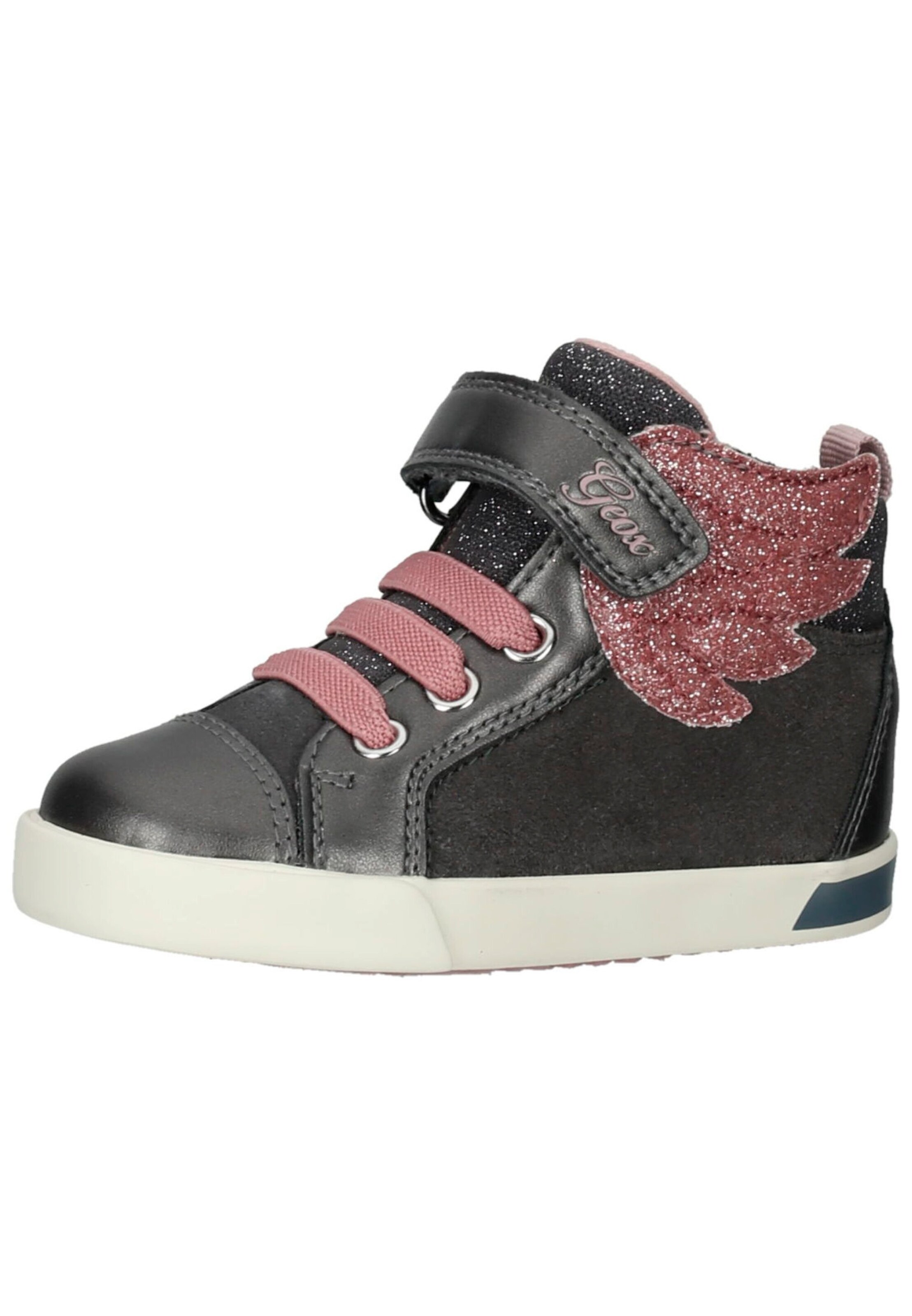 GEOX Sneaker Grau/Rosa