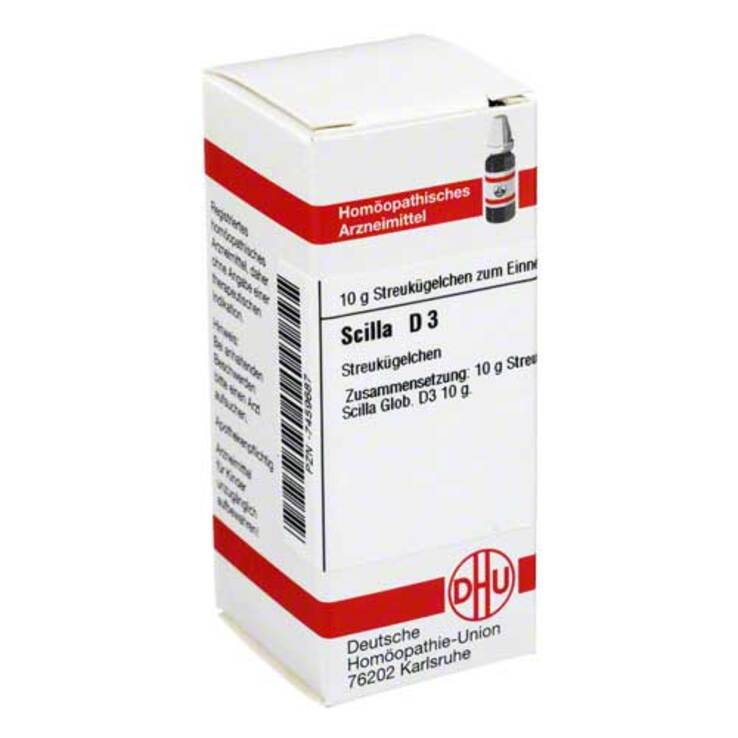 DHU Scilla D 3 Globuli, 10 g