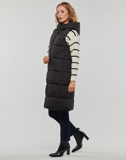 Esprit - LOGO COSY PUFFER - Noir