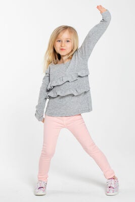 Luca & Lola Asia Genser, Grey Melange