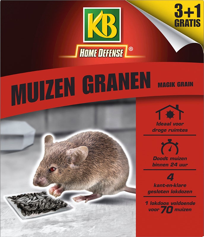 KB Muizen Granen Magik Grain 4 stuks