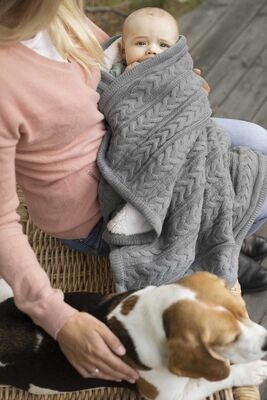 Vinter & Bloom Teppe Cuddly, Dove Grey