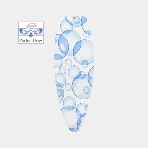 Strijkplankhoes D, 135x45 cm, PerfectFlow - Bubbles
