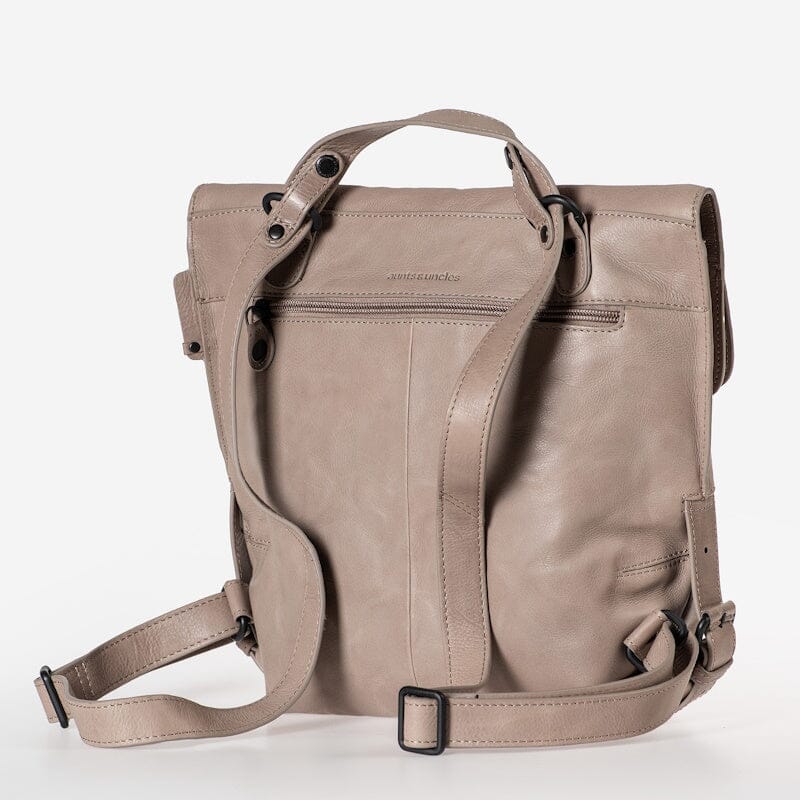 Aunts & Uncles Grandma's Luxury Club Backpack / Shoulderbag Mrs. Mince Pie Vintage Khaki