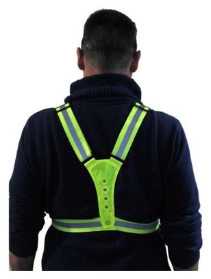 Gilet de sécurité réfléchissant à LED - Taille unique