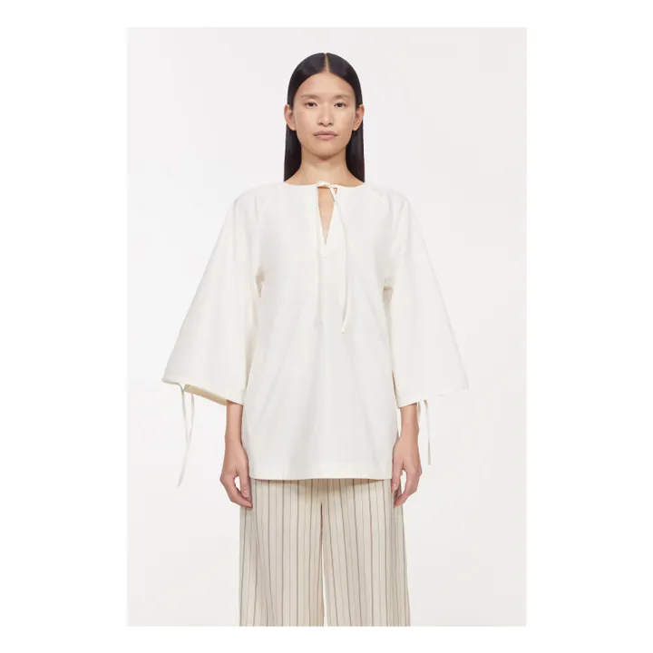 Rodebjer Blouse Manches Bouffantes Gala | Beige