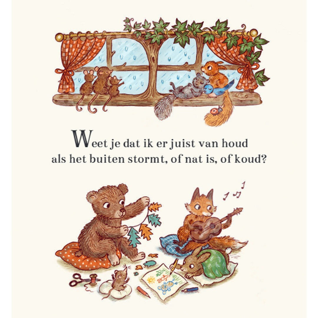 Lemniscaat kartonboek gezellig en knus