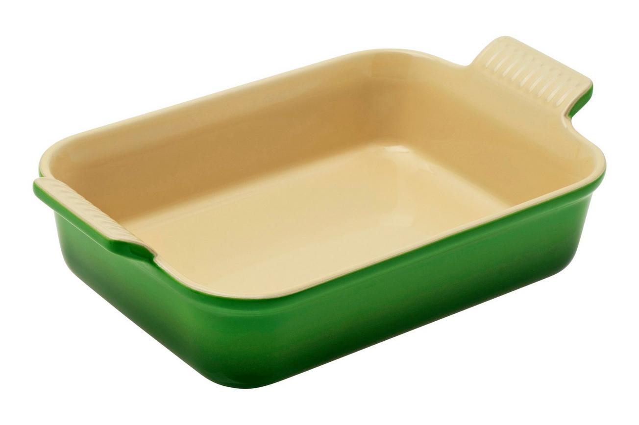 Le Creuset ovenschaal rechthoekig, 2,30L, 26 cm, groen