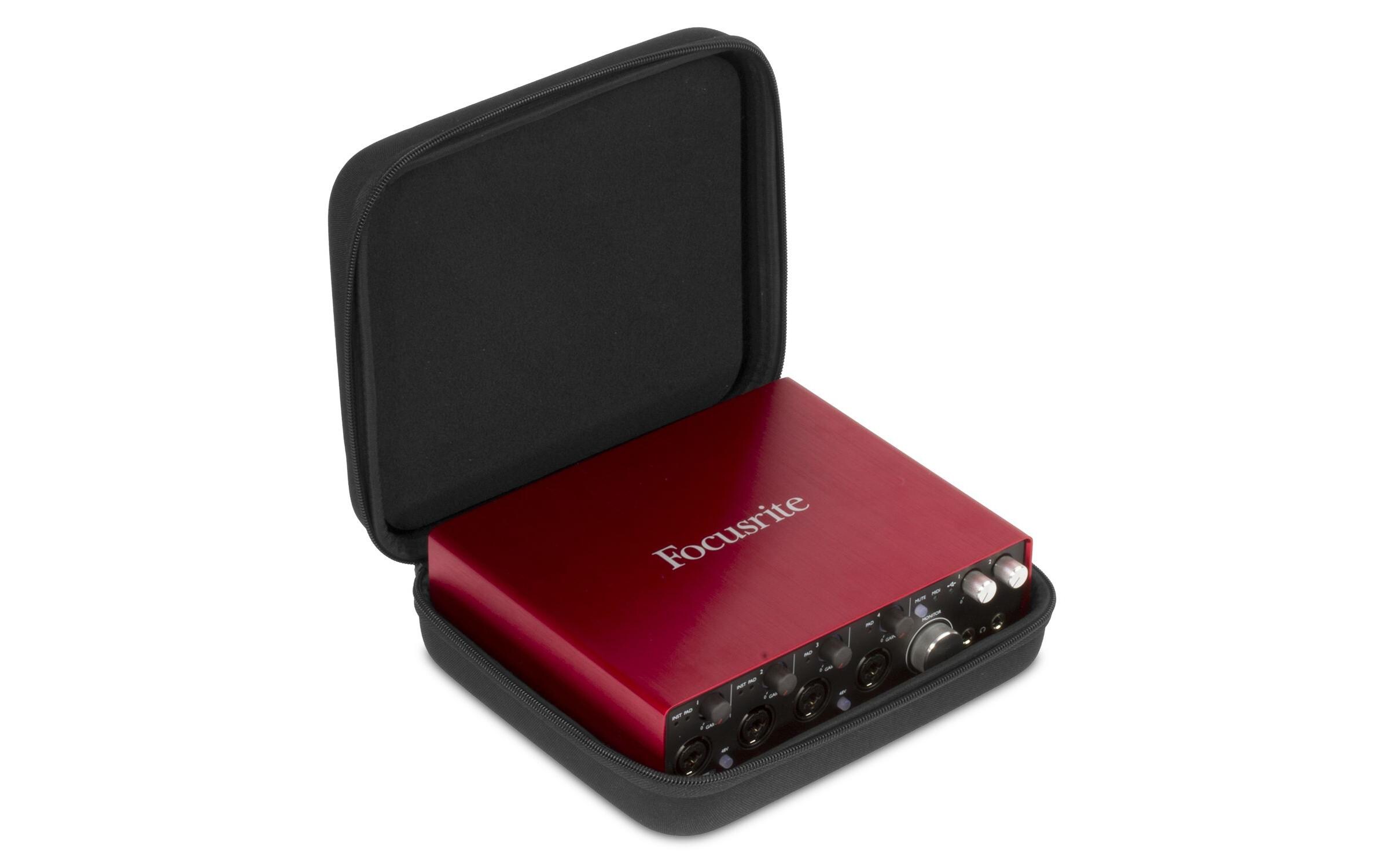 Transportcase Creator für Audio-InterfaceHardcase für verschiedene Audio-Interface-Modelle