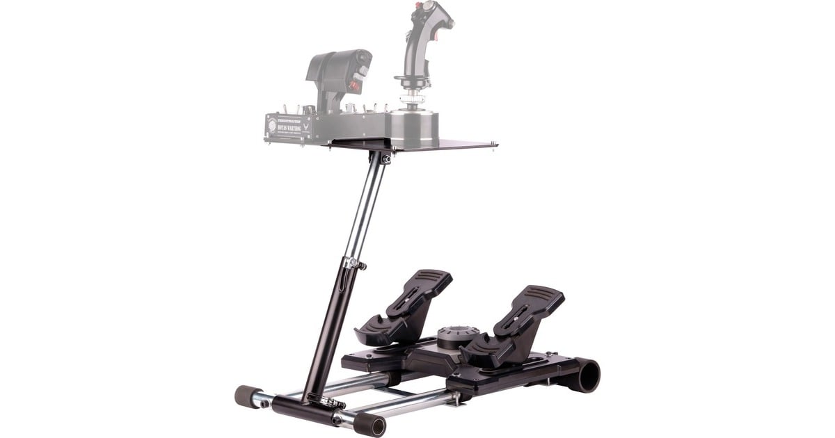 Wheel Stand ProDeluxe V2 Thrustmaster HOTAS WARTH houder  (Zwart, Voor Thrustmaster HOTAS WARTHOG, Saitek X-55, X52, Pro en X65)