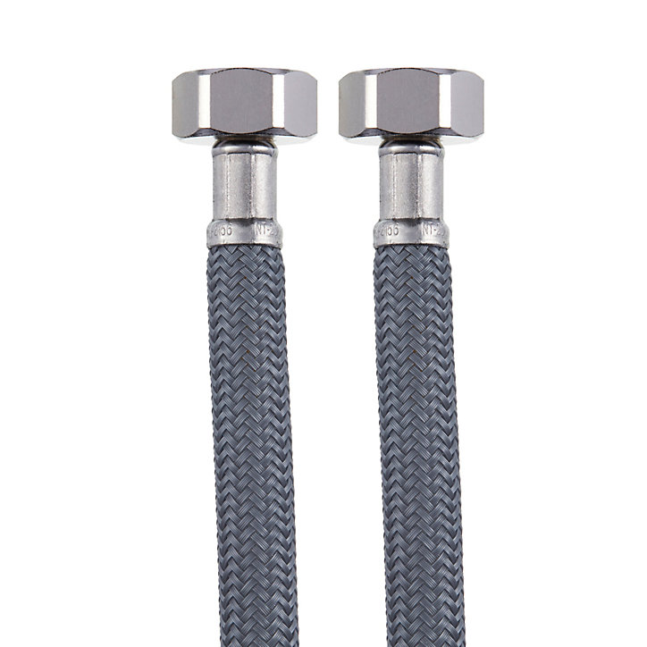 Flexible d'alimentation Flomasta Femelle/Femelle 8 mm 15x21 longueur 50 cm
