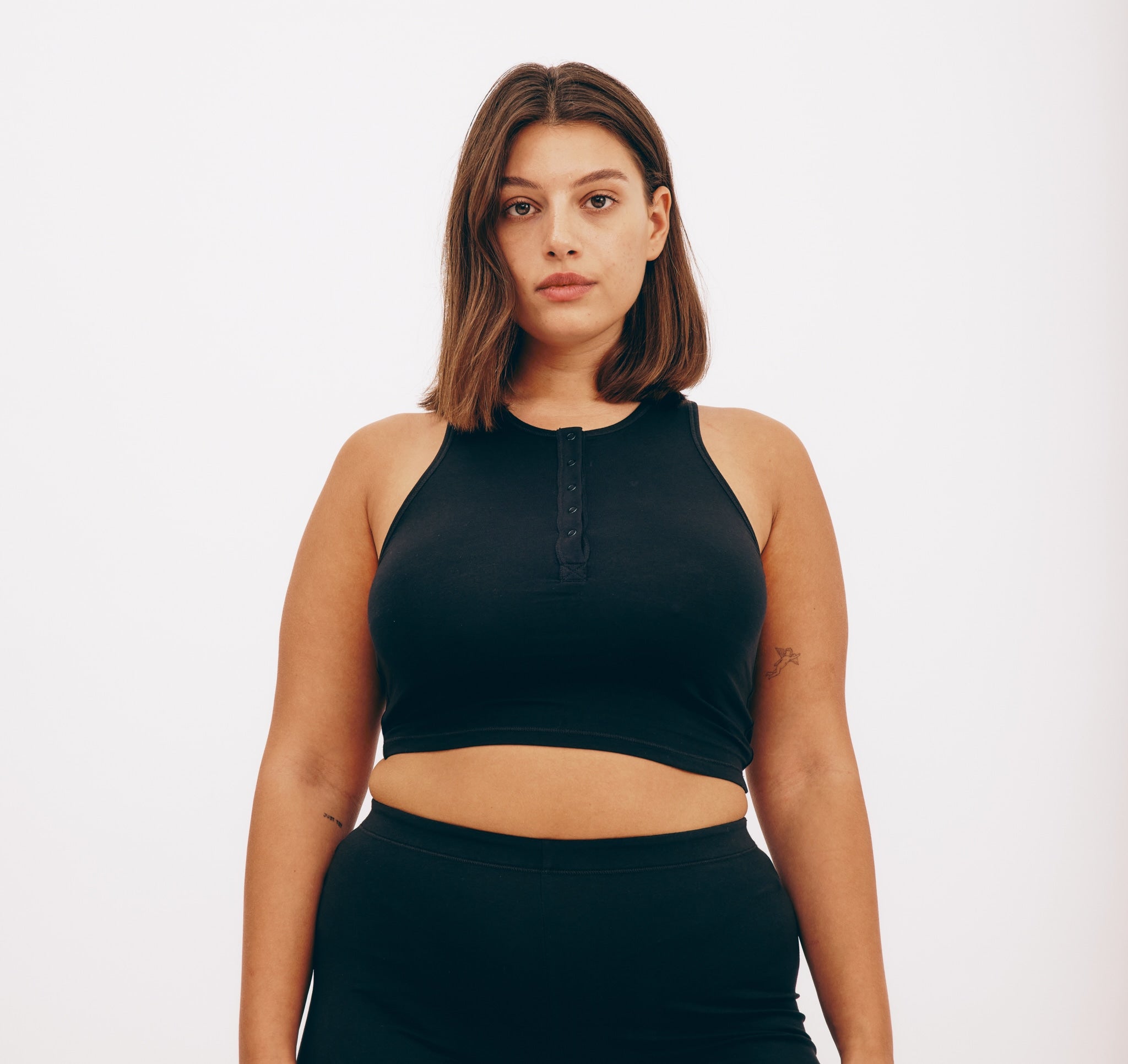 ORGANIC COTTON<br>Core Sport Henley Tank Top
