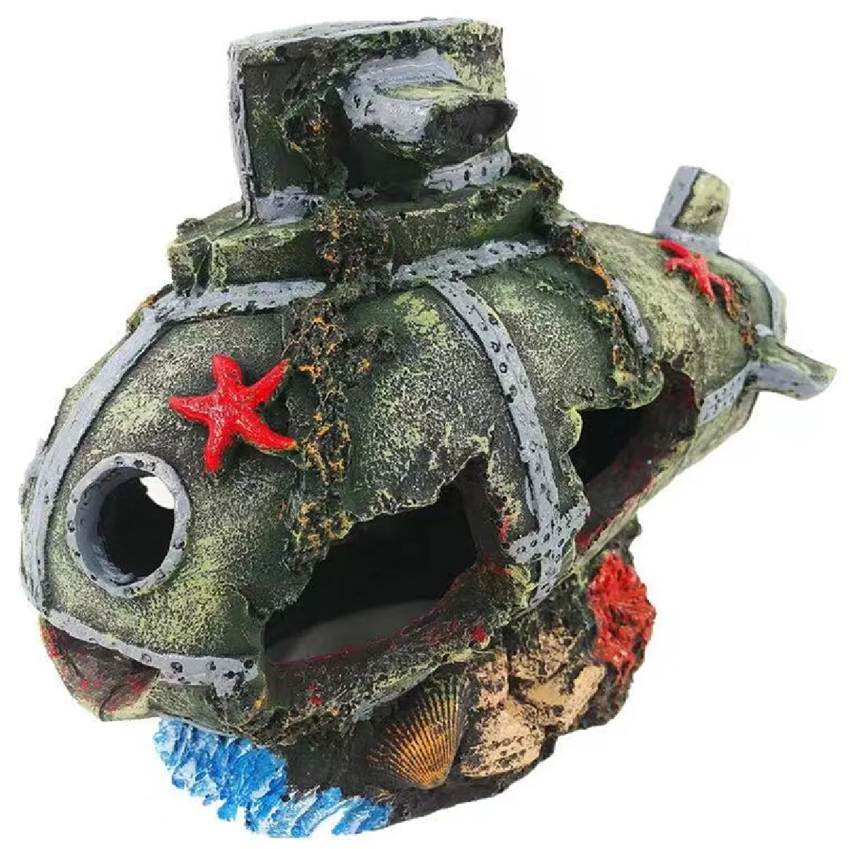 Universal Bateau brisé déco aquarium 25 cm