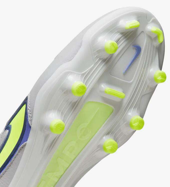 NIKE TIEMPO LEGEND 9 PRO FG FIRM-GR GREY-FOG-VOLT-SAPPHIRE