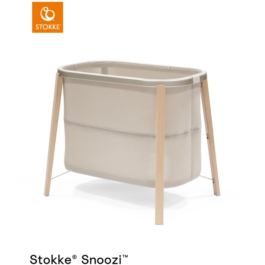 STOKKE® Snoozi™ Stubenbett Sandy Beige Inkl. Matratze