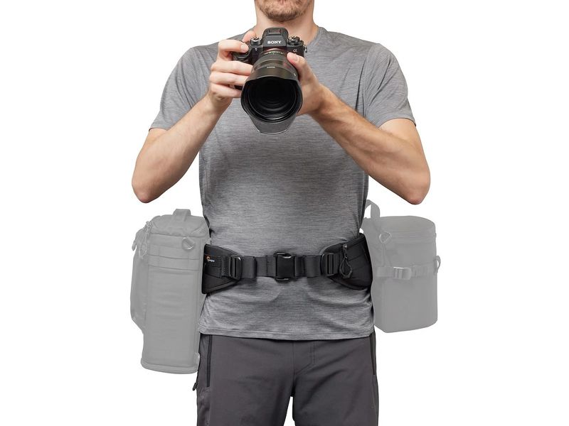 Lowepro ProTactic III Zubehör-Gürtel Konturierter, gepolsterter Gürtel für SlipLock kompatibles Zubehör