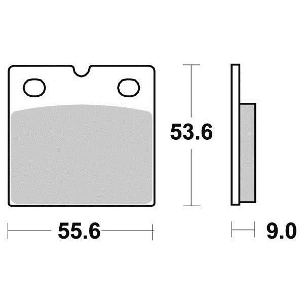 Sifam - Plaquettes de frein S1076AN
